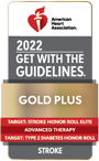 American Heart Association 2022 Obtenga las Pautas Gold Plus Stroke