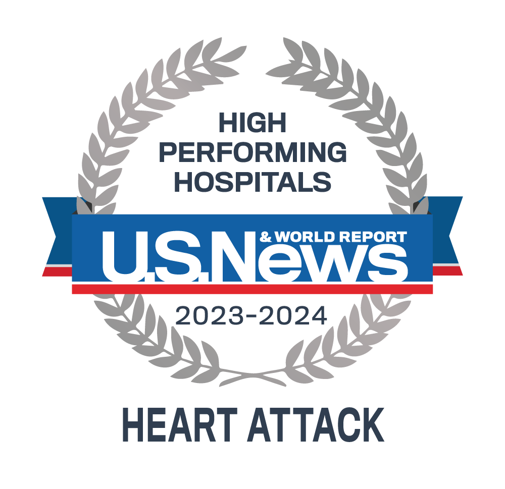 US News and World Report Ataque cardíaco hospitalario de alto rendimiento