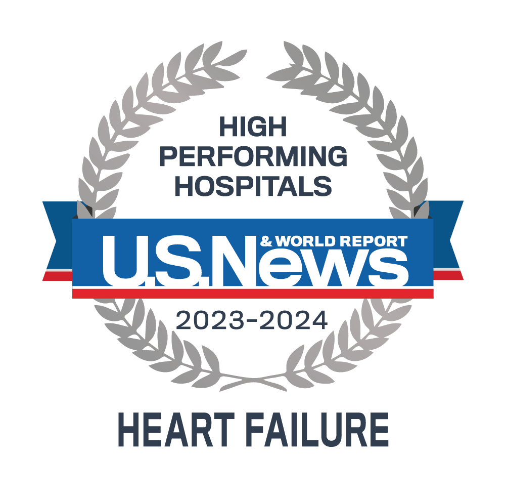 US News High Performing Hospitals Heart Failure