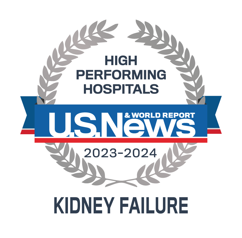 US News Hospitales de alto rendimiento Insuficiencia renal