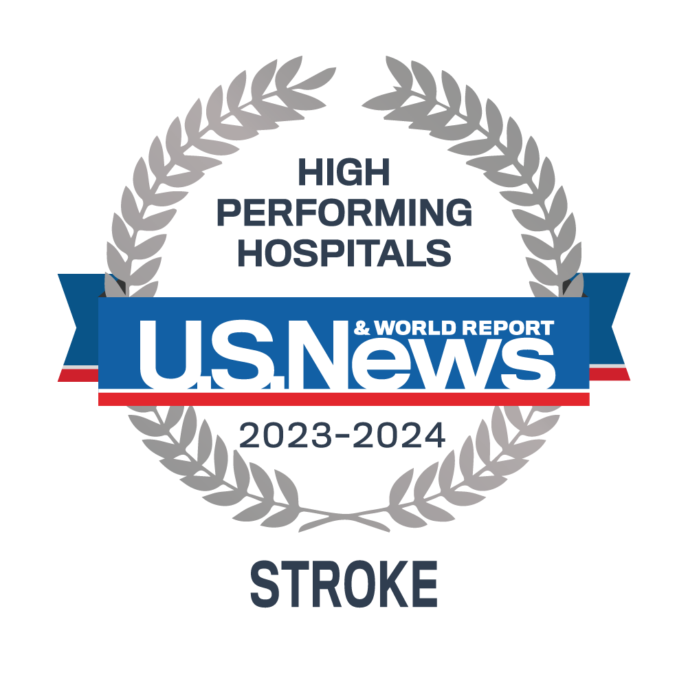 U.S. News High Performing Hospitals for Stroke 