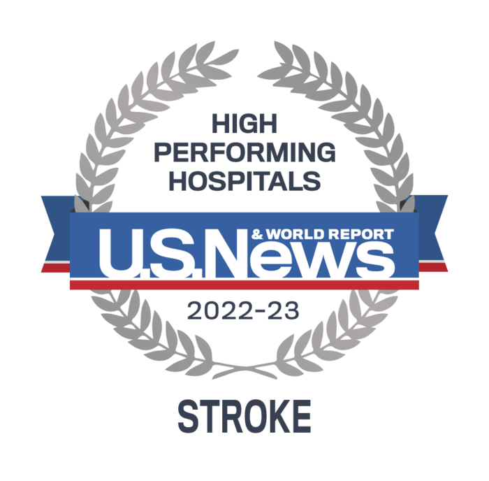 US News & World Report High Performing Hospital Stroke